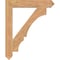 Ekena Millwork Balboa Arts & Crafts Smooth Bracket, Western Red Cedar, 5 1/2"W x 38"D x 46"H BKT06X38X46BOA03SWR - alternate 3